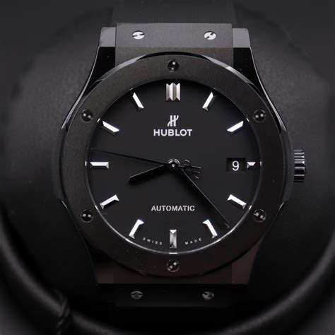 hublot black classic fusion|hublot classic fusion review.